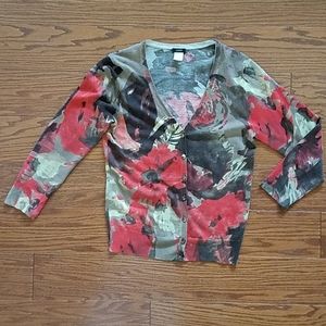 J. Crew V-neck Cardigan Sweater